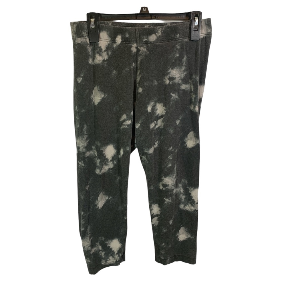 Old Navy Cropped Leggings High Rise Tie Dye Size Large Cotton Spandex Preowned
